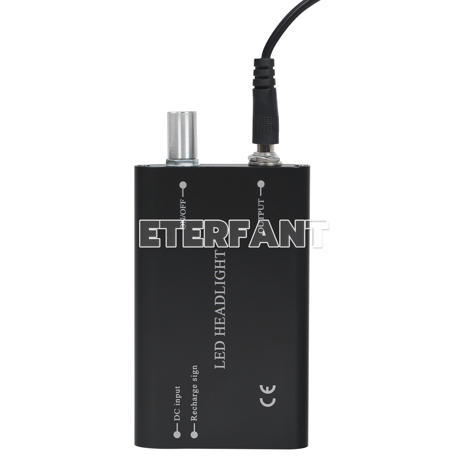 ETERFANT Dental 3.5x Magnifier Medical Binocular Loupes+3W LED Head Light Lamp