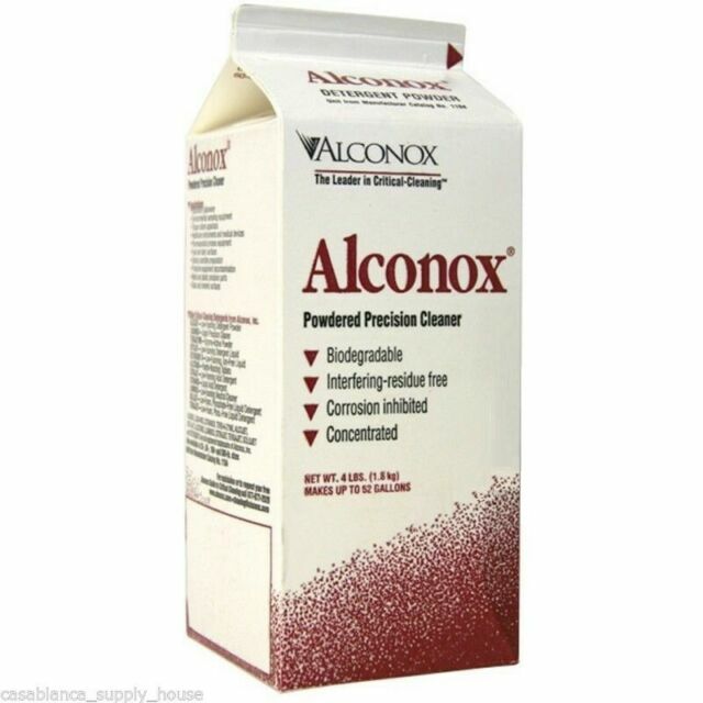 Alconox Instrument Detergent 4 lbs. Carton Unscented 1104-1 Detergent