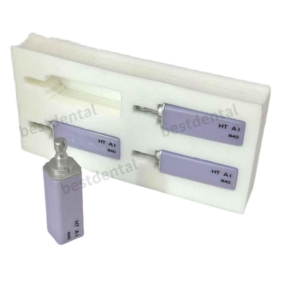 CAD CAM Dental Glass Ceramic Lithium Dislicate Block Cerec HT LT B40 Blocks