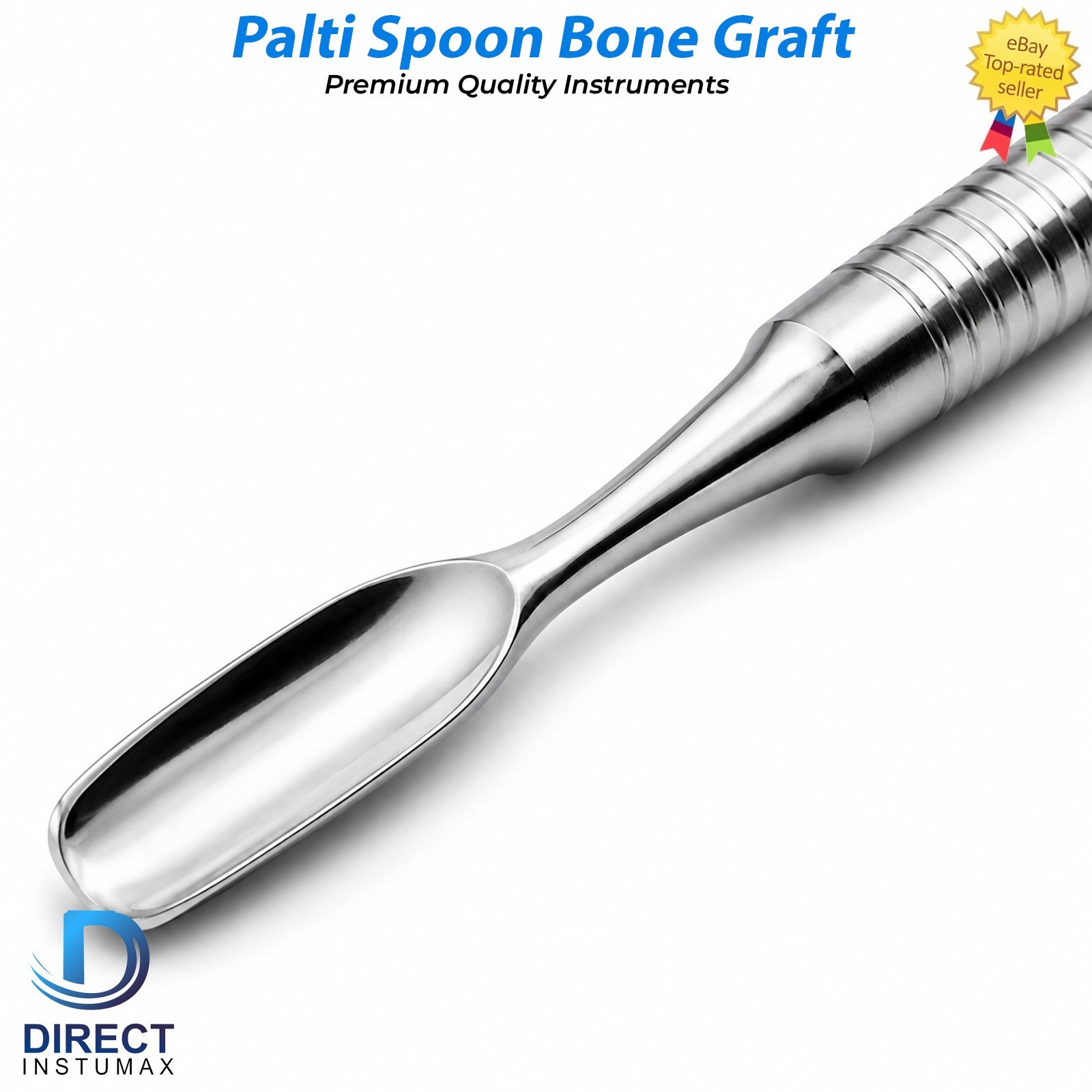 Dental Palti Bone Graft Scoop Packer Double Ended Surgical Implant Instruments