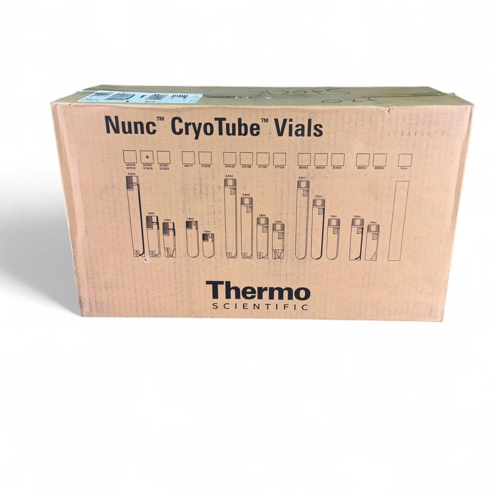 Thermo Scientific Nunc CryoTube 375418 1.8mL Sterile Cryogenic Vials