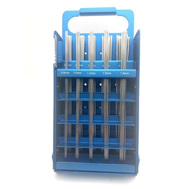100PCS Kirschner Wires Case Animal Orthopedic Instrument Box Sterilization Tray