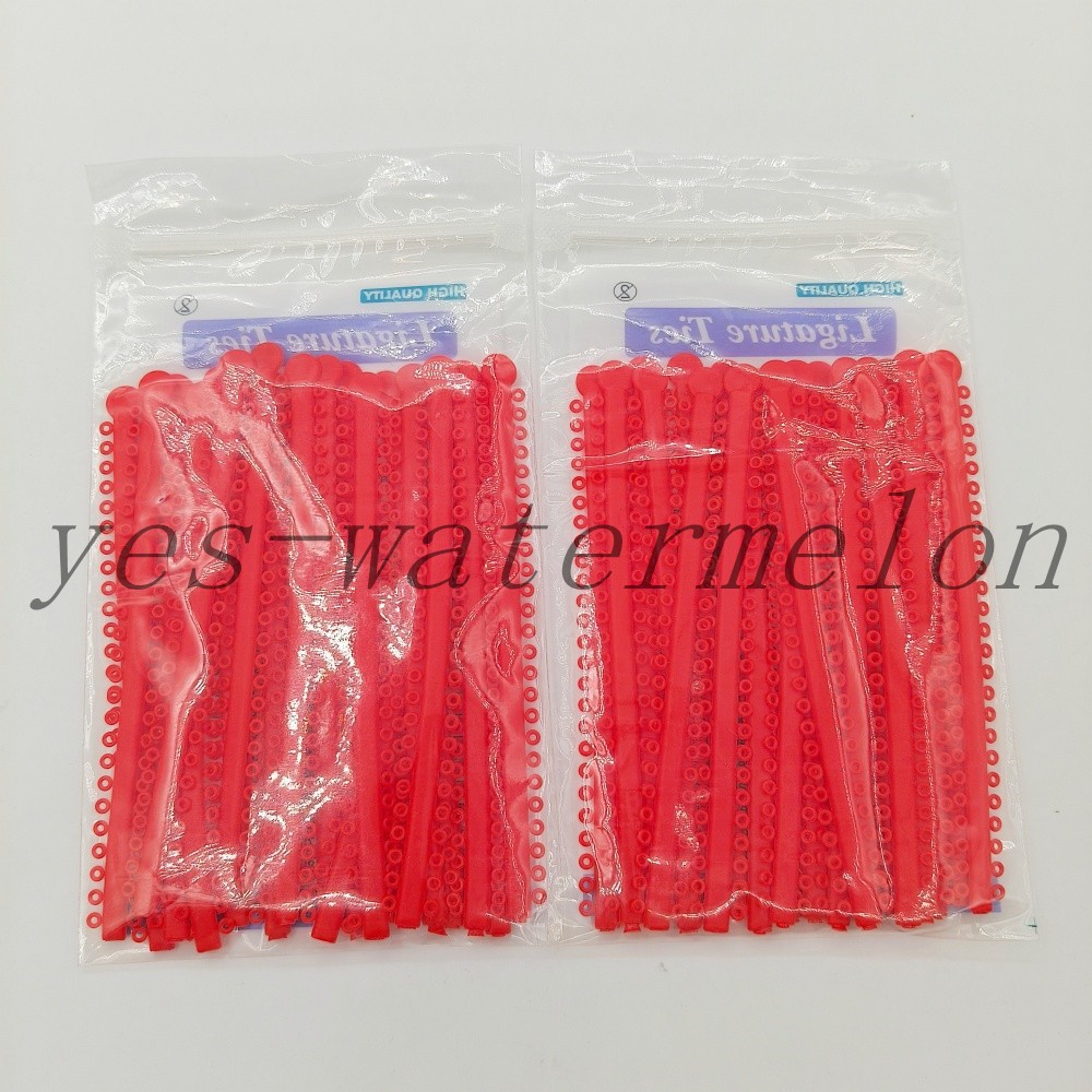 Dental Orthodontics Ligature Ties Elastics Rubber Bands O-ring 1000 Pcs/Bag
