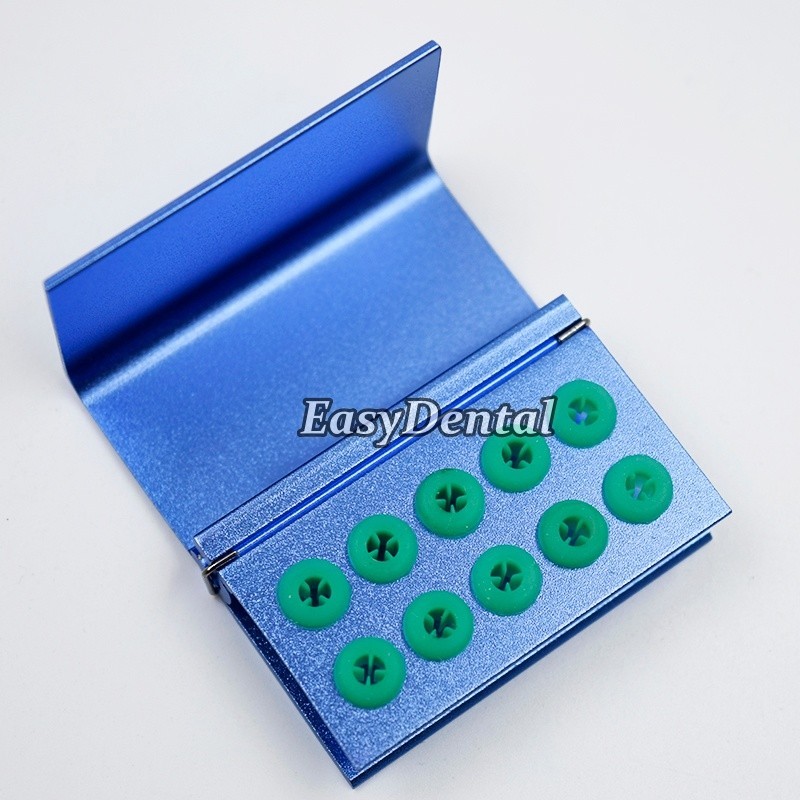 Dental Bur Holder Block Disinfection Box 10/15/16/24/30/56/100/142/152 Holes