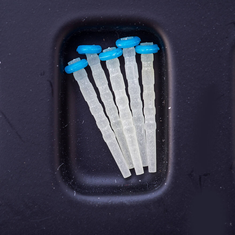 20Pcs Dental Endodontic 65% Fiber Quartz Resin Post Fiber Pile 4Size Mixed&Drill