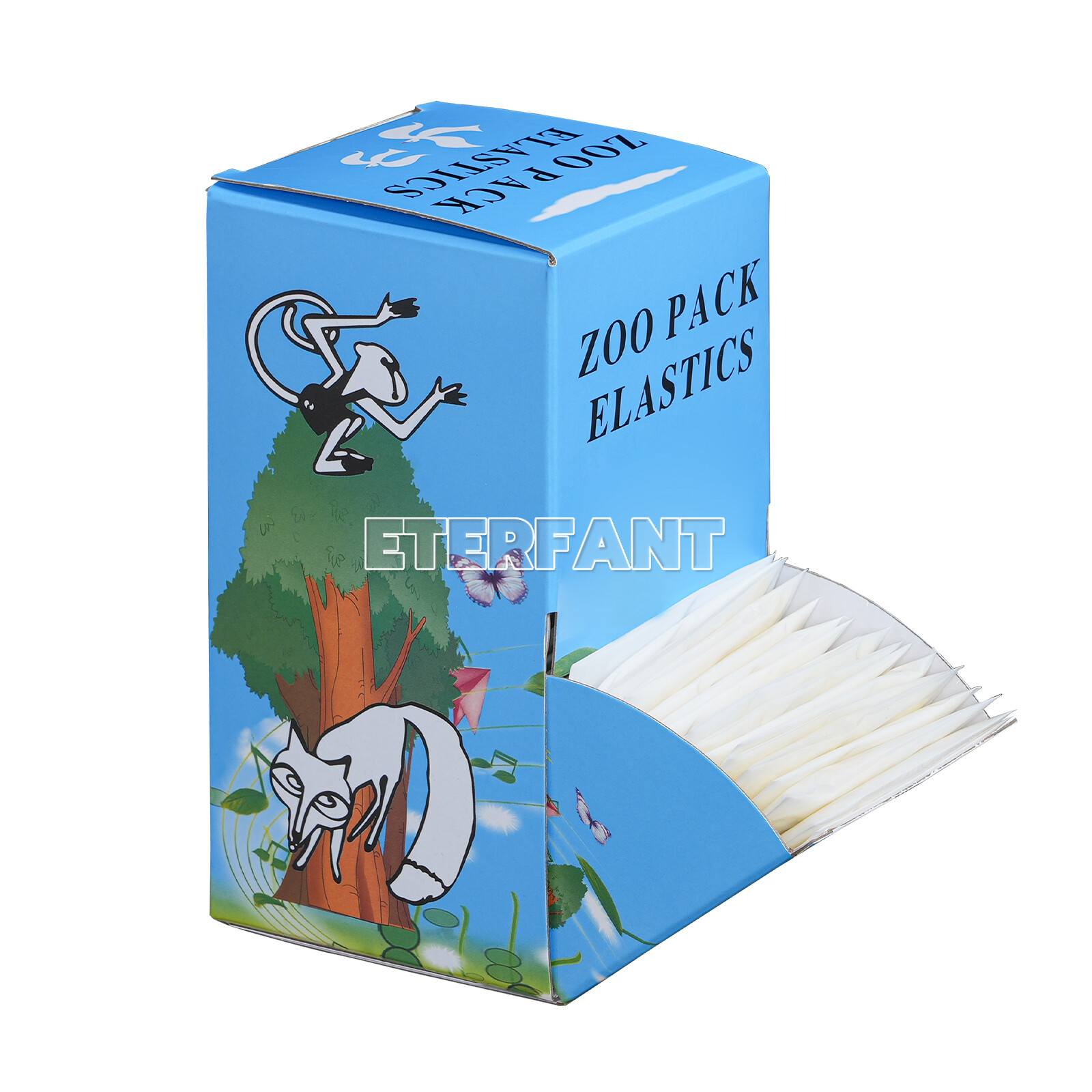 5000PCs ETERFANT Dental Ortho Elastics Rubber Bands Latex Braces 3.5/5.0/6.5oz