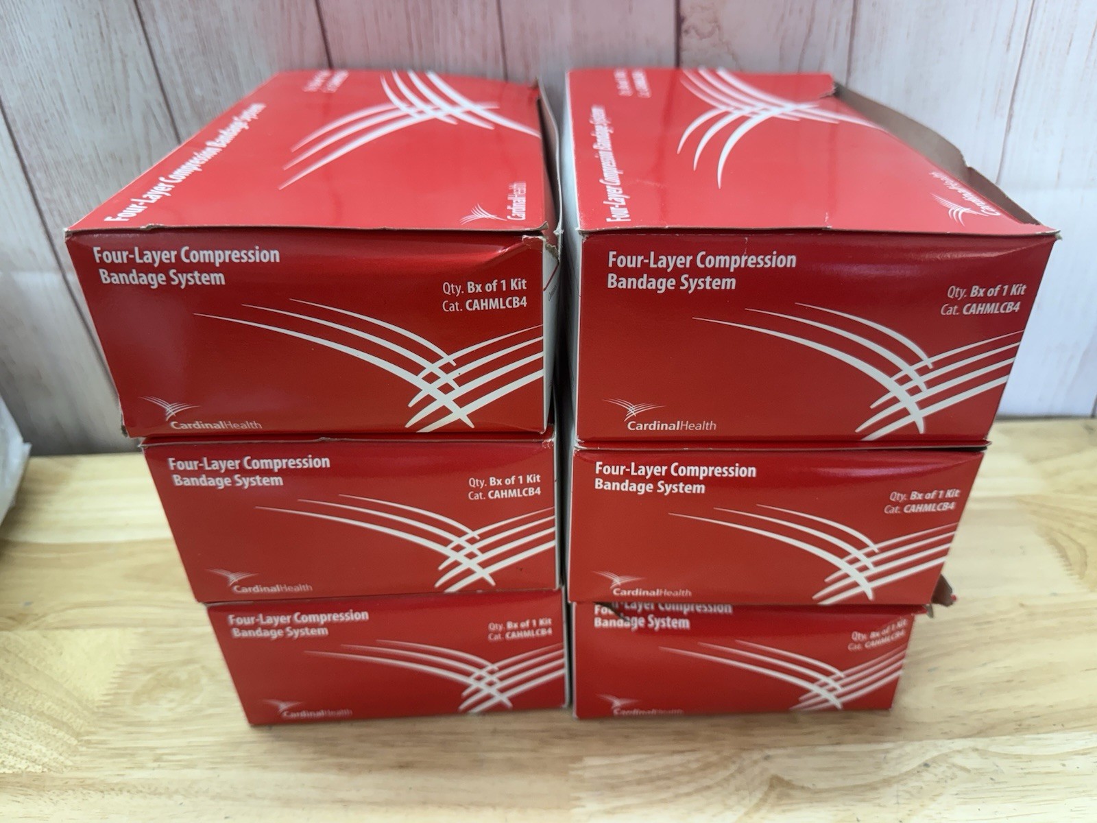 LOT 6X – Cardinal Health Four-Layer Compression Bandage System CAHMLCB4 NIB