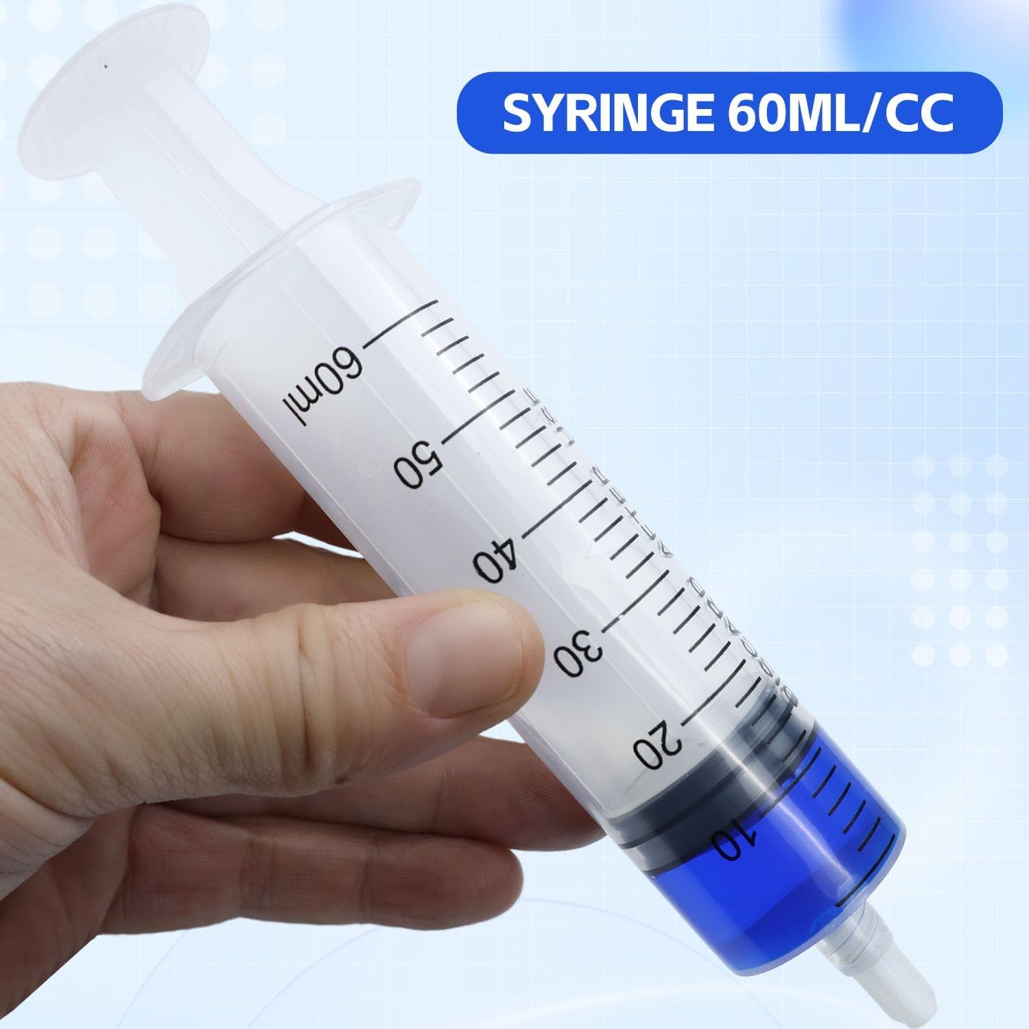 Dynarex 60mL Luer Lock Syringes Without Needle 25/Box