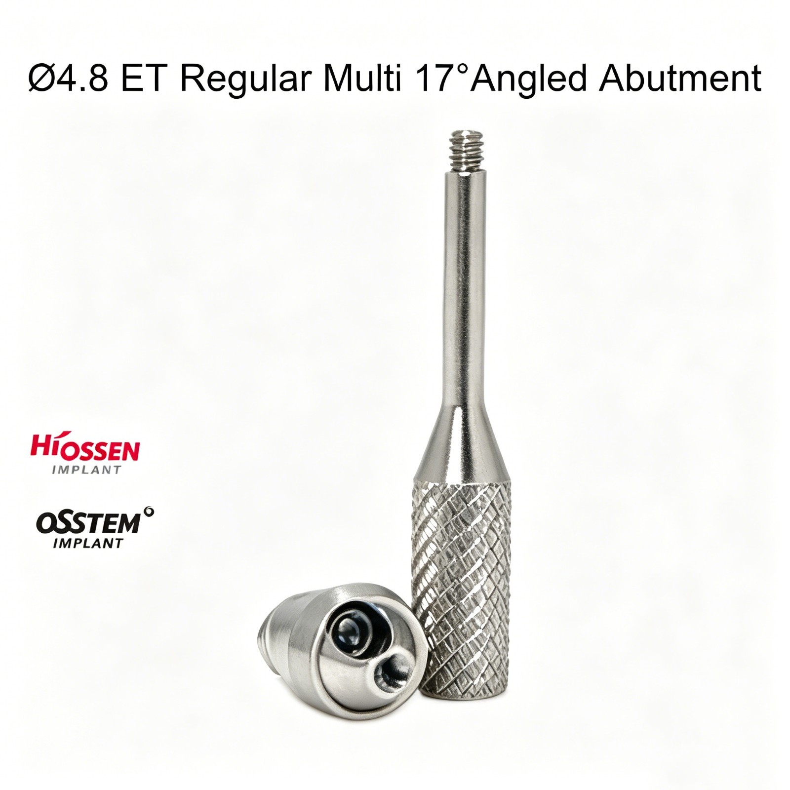 Dental 17° Angled Multi Unit Abutment 4.8mm MU for Hiossen Hex Standard Regular