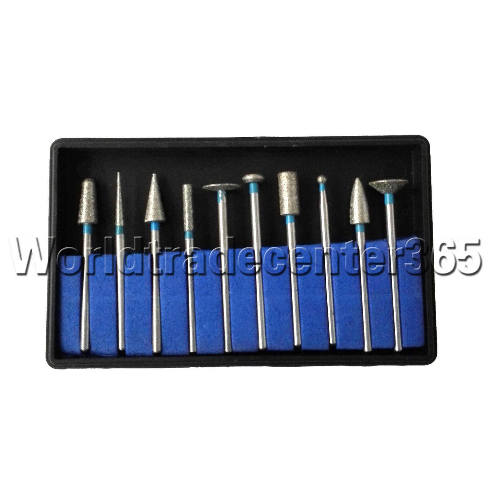 Dental Lab Polishing Bur Drills Tungsten Steel Carbide Burs Burrs 2.35MM 6 Types