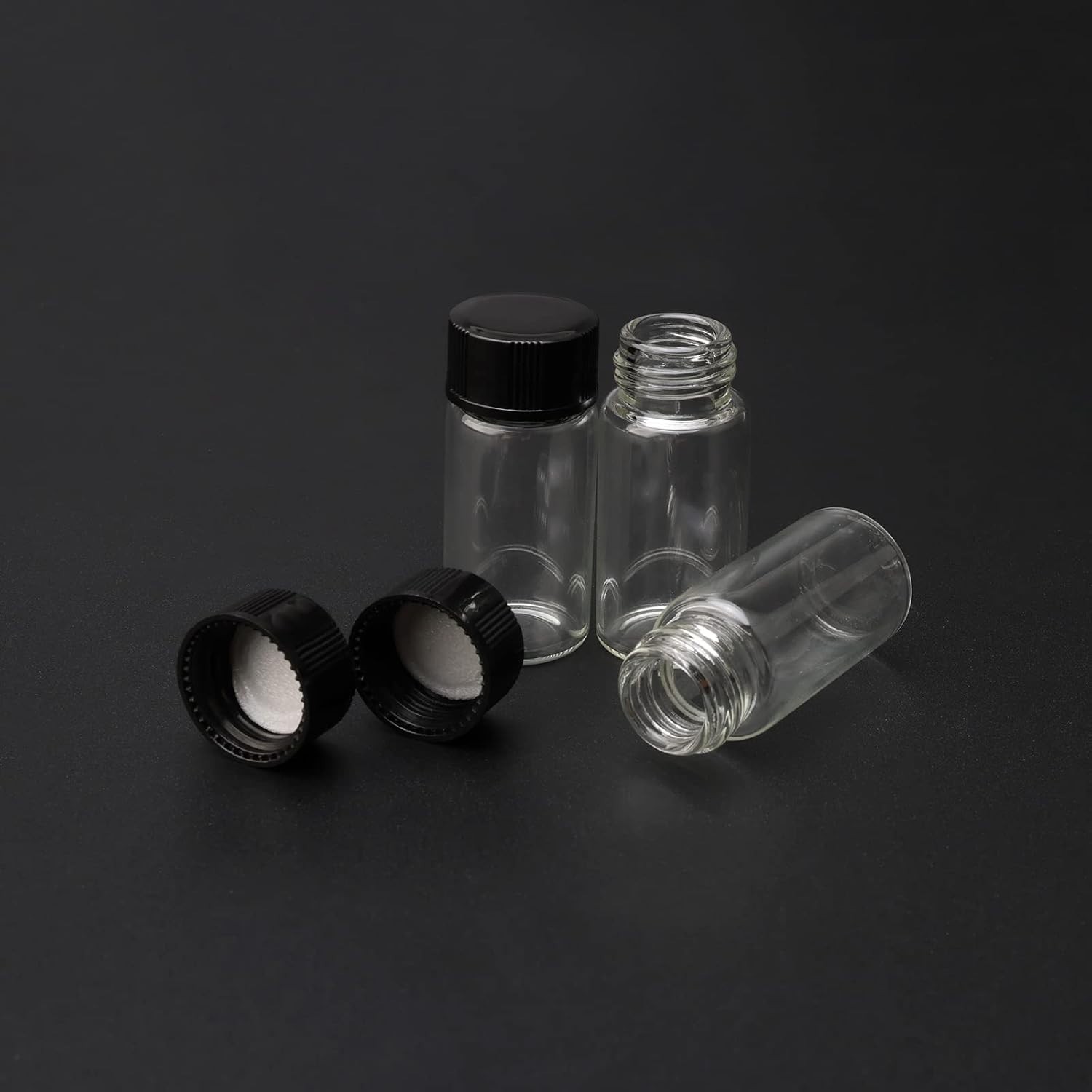 5ml Glass Vials – Shatter Resistant & Clear for Easy Content Visibility
