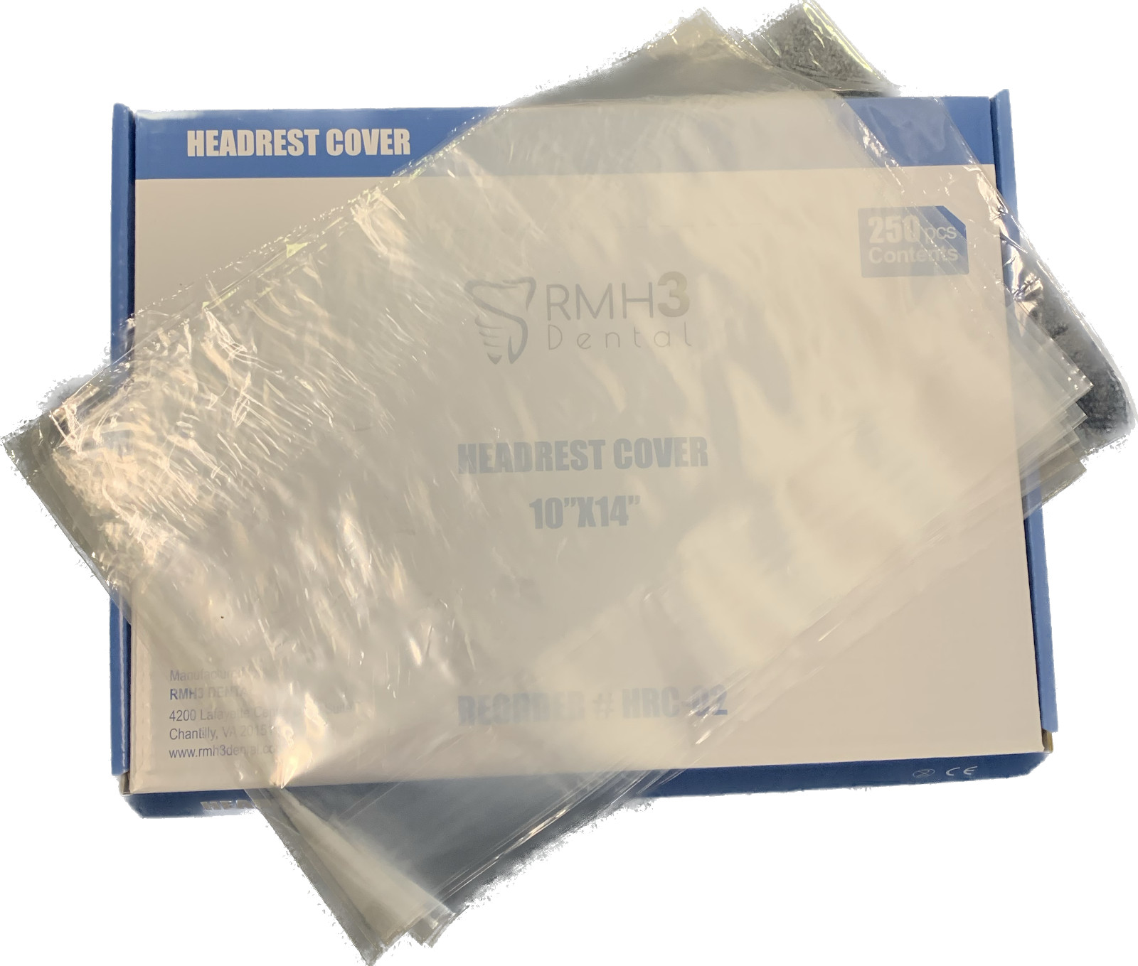 RMH3 Dental Headrest Cover 10″ x 14″ 250per box – 1 BOX