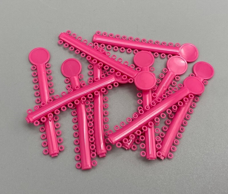 1Pack Dental Orthodontic Elastic Ligature Ties Rubber Bands Single Color 1040