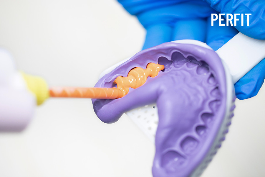 VPS PVS Dental Impression Silicone Material Putty + Light Body Fast/Normal Set