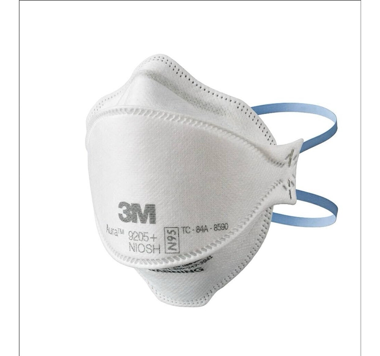 3M Aura 9205 N 95 Particulate Respirator Face Mask – White (20 Pack)