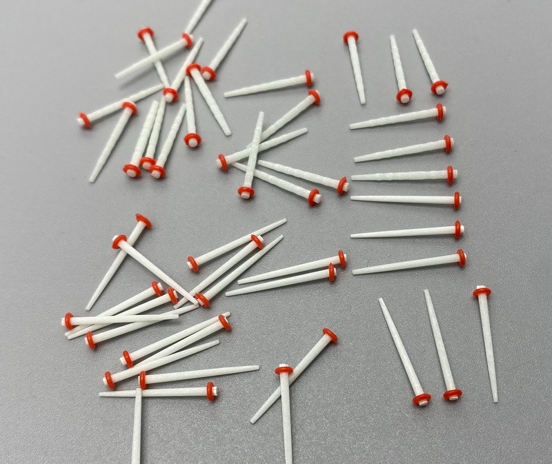 Dental Glass Quartz Fiber Post Root Canal Pin Straight Screw Restorative 1.2-1.8