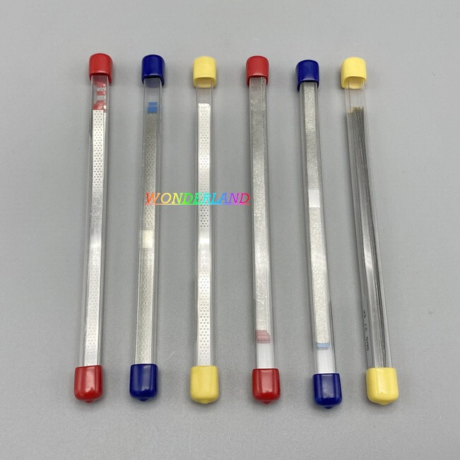 1x Dental Orthodontic Saw Diamond Polishing Finishing Strips Metal Sand IPR Fine