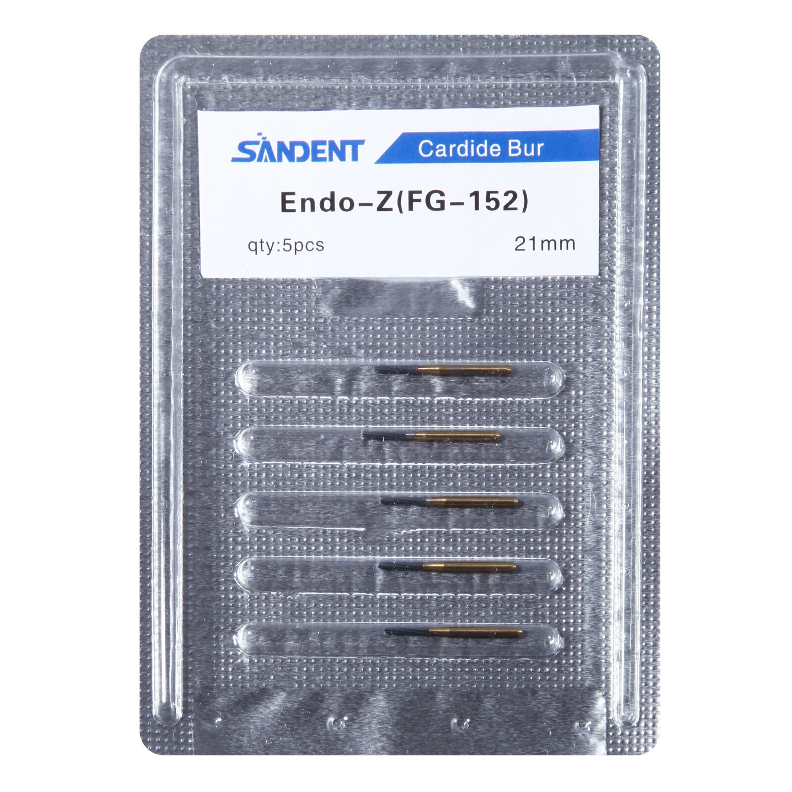 SANDENT Dental Endo-Z Bur Carbide Tungsten Surgical Cutter Drill Bur 5pc/pack ty