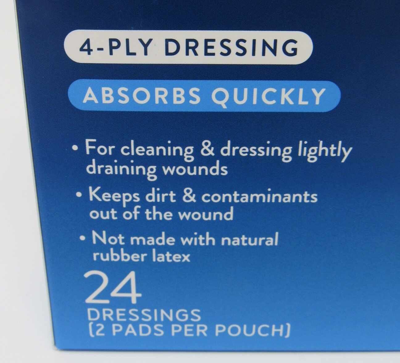 NEW CASE OF 1152 Sterile Gauze Dressing Pads 4×4 in 4-Ply SEALED POUCHES Bandage