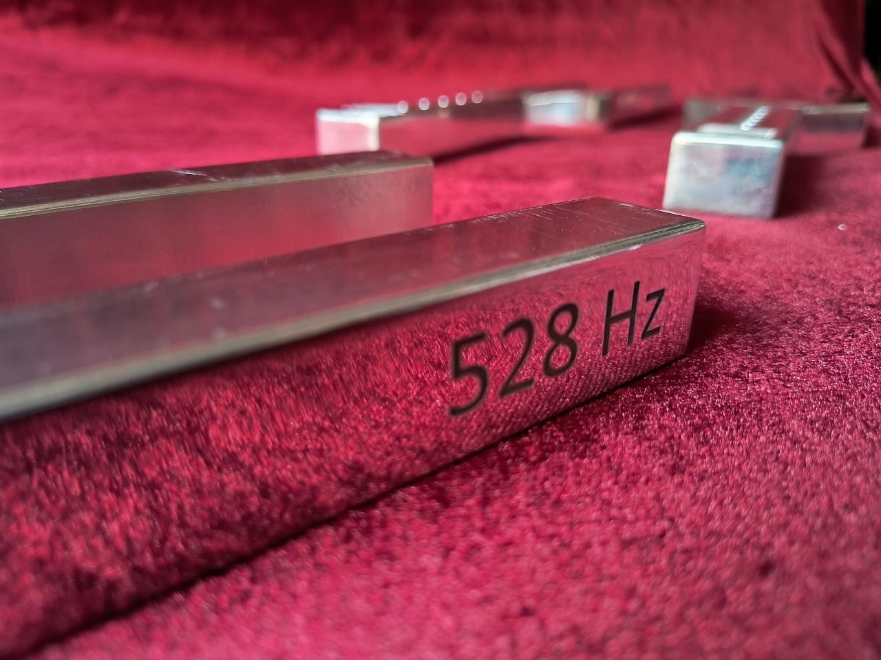 DNA Key 528 Hz & 432 Hz Giant Tuning Fork – Big Size Sound Healing Frequency