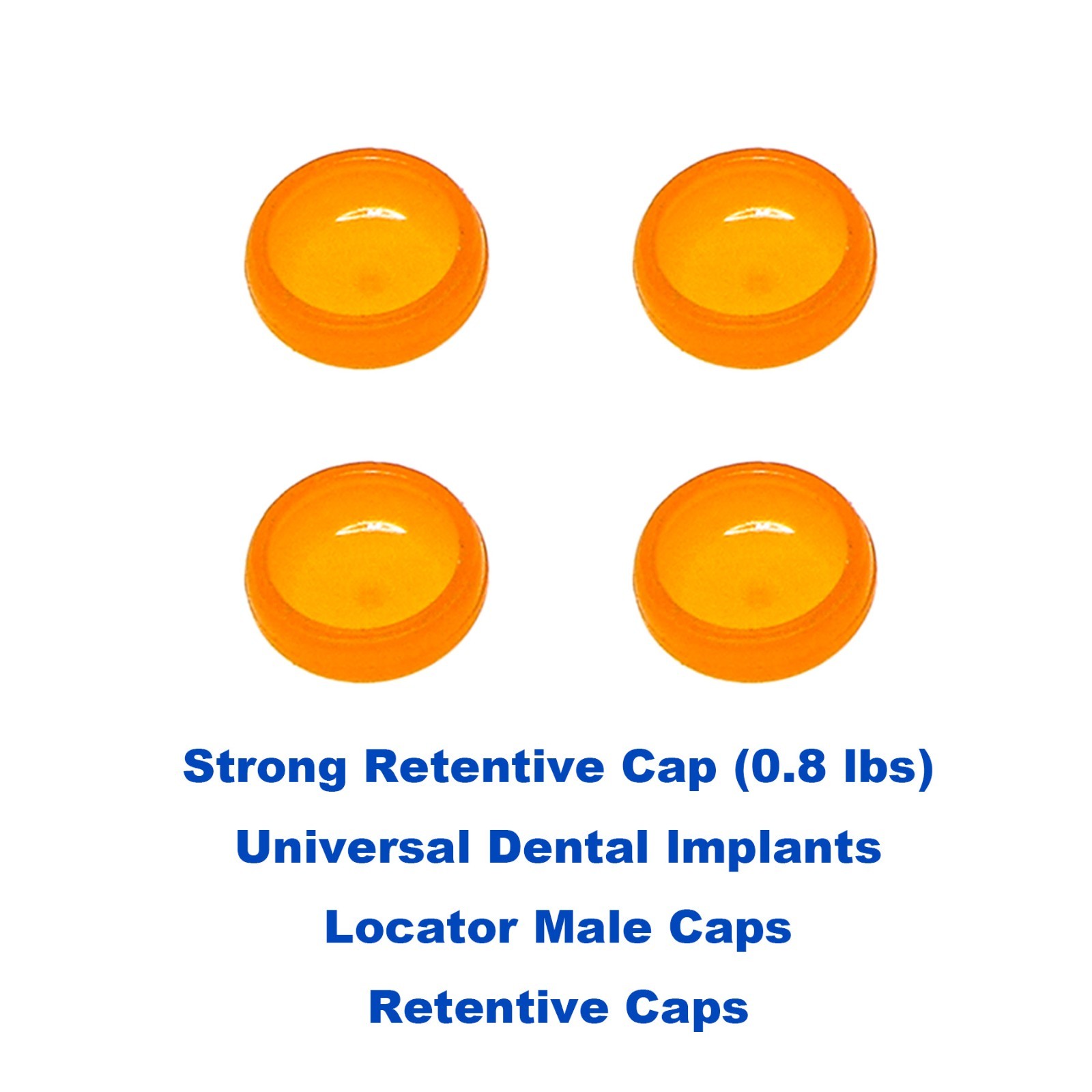 US Dental Locator Overdenture 0.8lbs Soft Retentive Caps Insert Extraction Tool