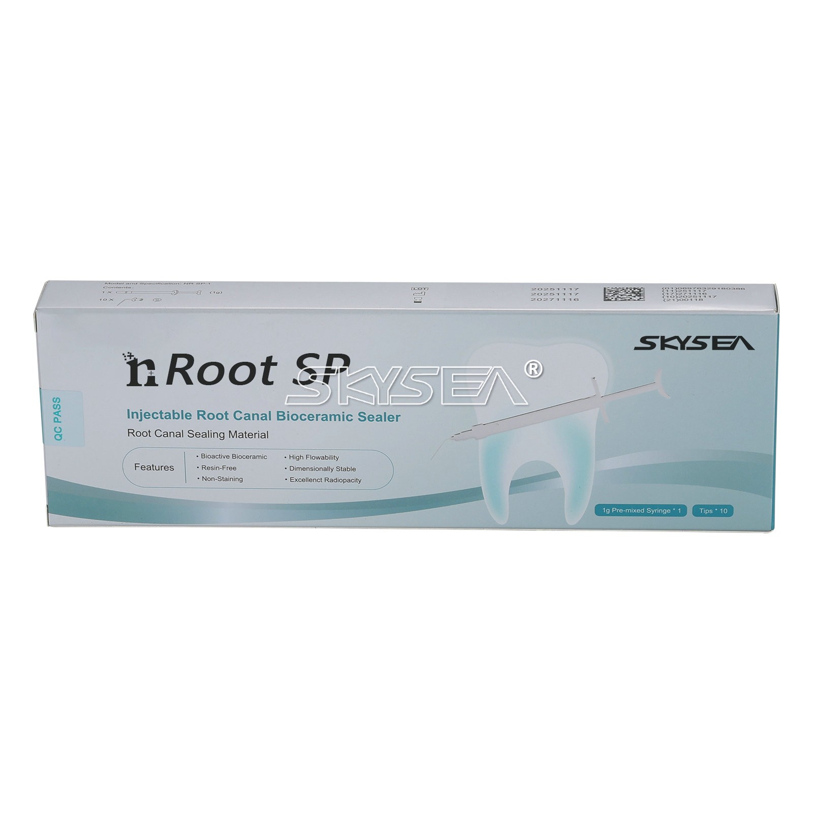 Dental Root canal bioceramic sealer/Repair Root Canal Endo Filling Cement 1g