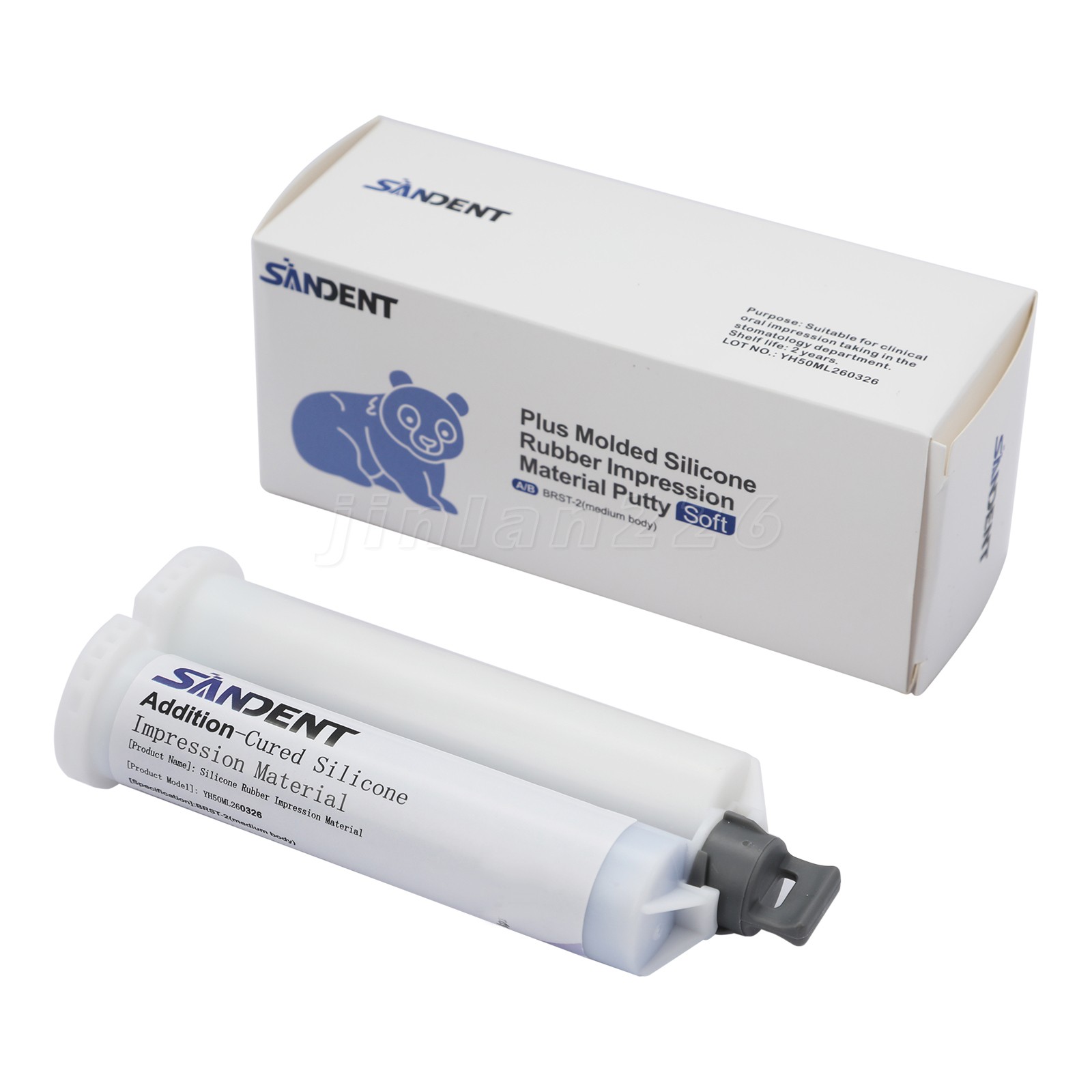 SANDENT MEDIUM BODY Fast SET VPS 50 ML CARTRIDGES IMPRESSION + 5 TIPS