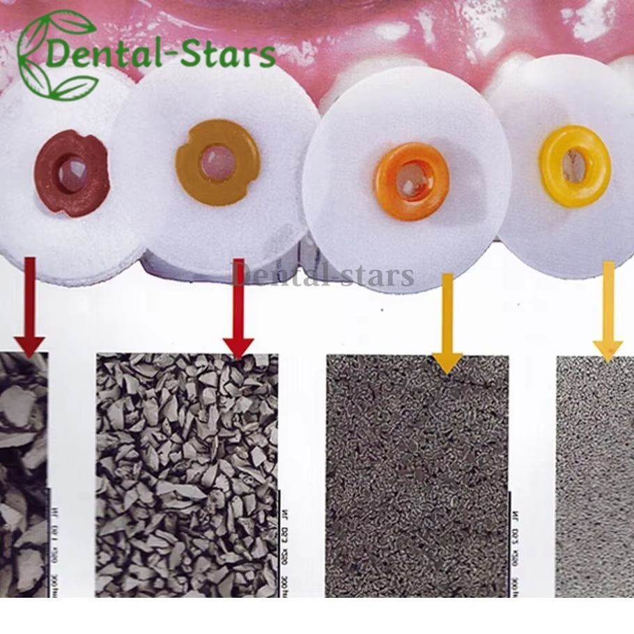 40Pcs Dental Composite Finishing Polishing Discs Coarse/Medium/Fine 9.5/12.5mm