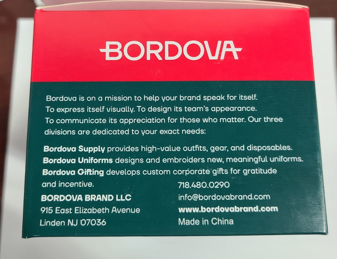 1000 pcs Bordova Earloop Face Masks, ASTM F2100-19 Level 3 – 98% BFE, PFE