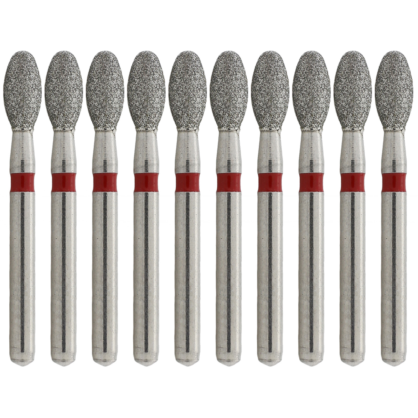 Dental Fine Diamond Bur Football 379/023F FG 277-023 Burs High Speed Burr 10/PK