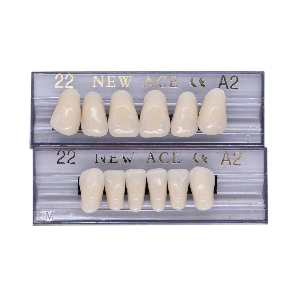 1/3/5Box 22#A2 Dental Acrylic Resin Denture Full Set Teeth Upper Lower Shade USA