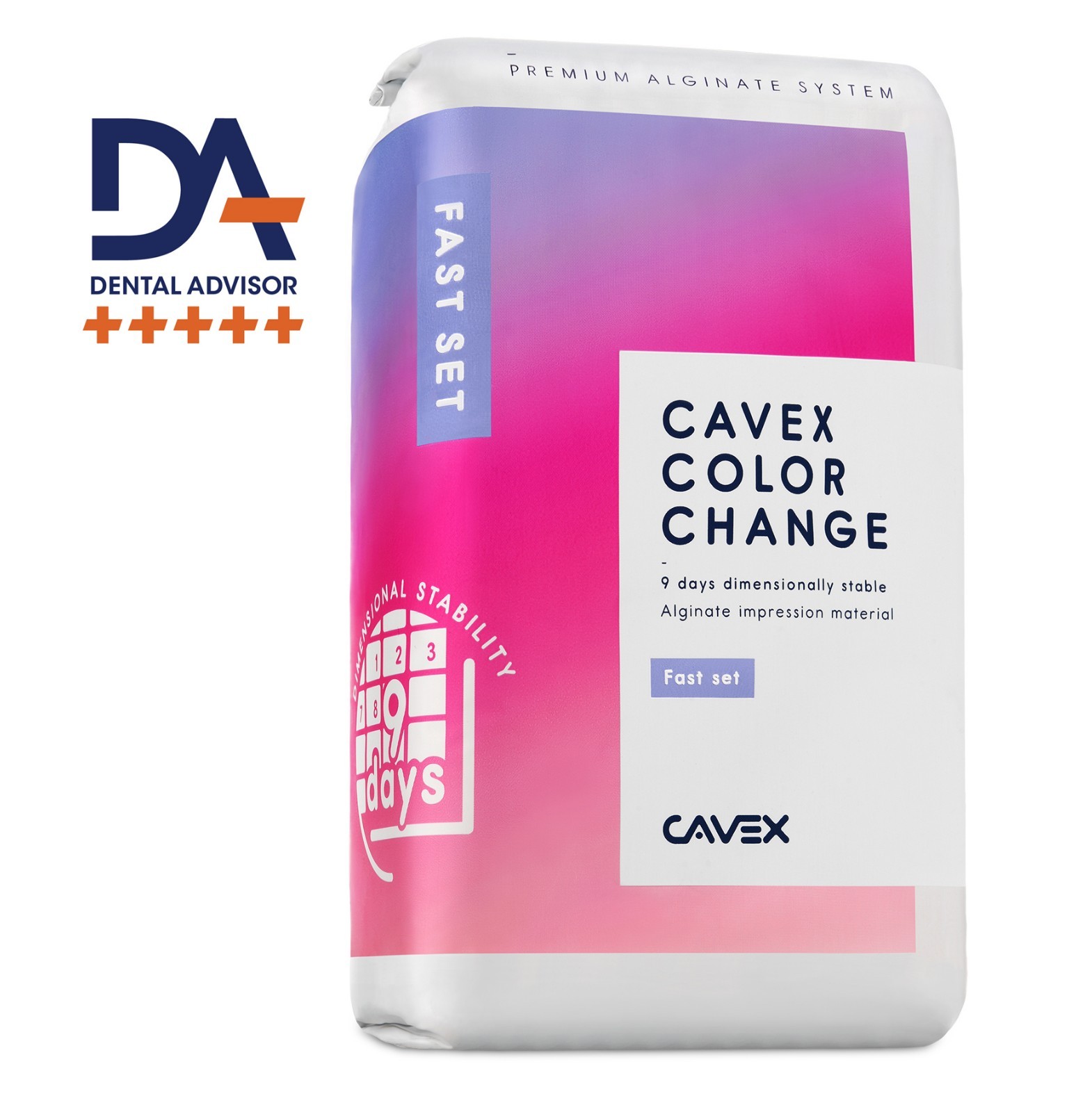 Dental Alginate Impression Material Cavex ColorChange Cream Fast or Regular Set