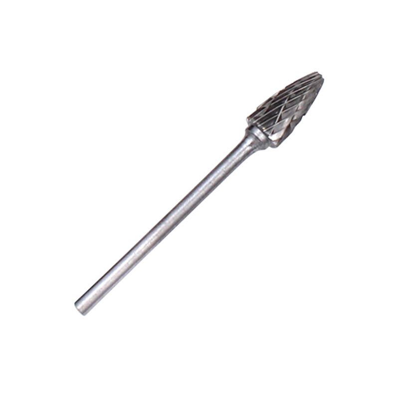 10 PCS Dental Lab Polishing Bur Drills Tungsten Steel Carbide Burs 2.35MM US