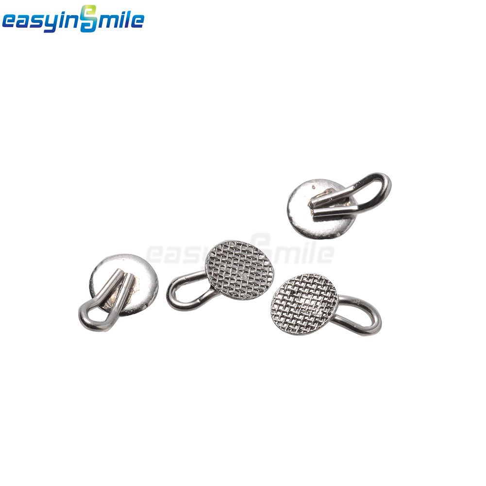 10Pc Dental Orthodontic Traction Hook bondable 3mm Round/Rectangular Caplin hook