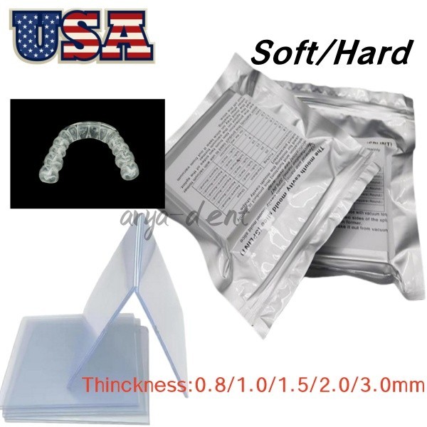 Dental Ortho Splint Thermoforming Material Vacuum Forming Sheet Soft/Hard