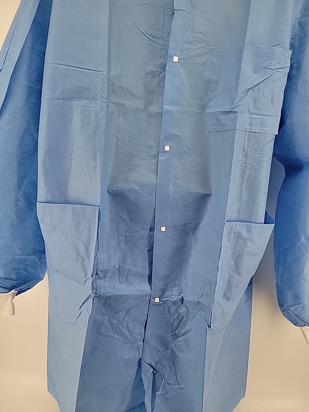 Kimtech Lab Coats A8 Certified Knit Cuffs 10034 Case of 25 Blue 2XL