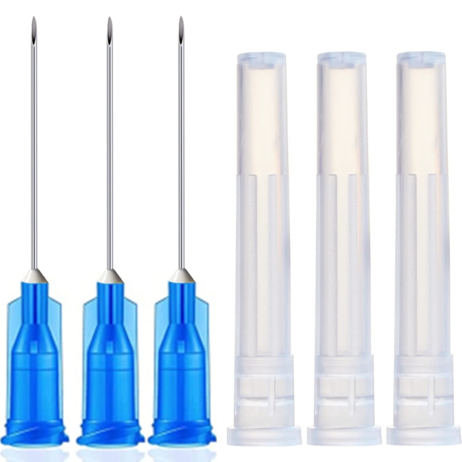 100 Pack 25 Gauge 5/8 Inch Sterile Disposable Syringes