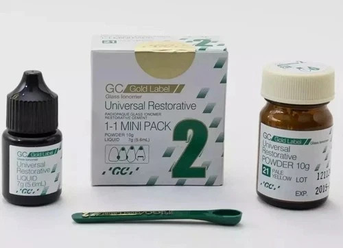 GC Gold Label 2 Universal Restorative Glass Ionomer Cement Mini pack Exp Long