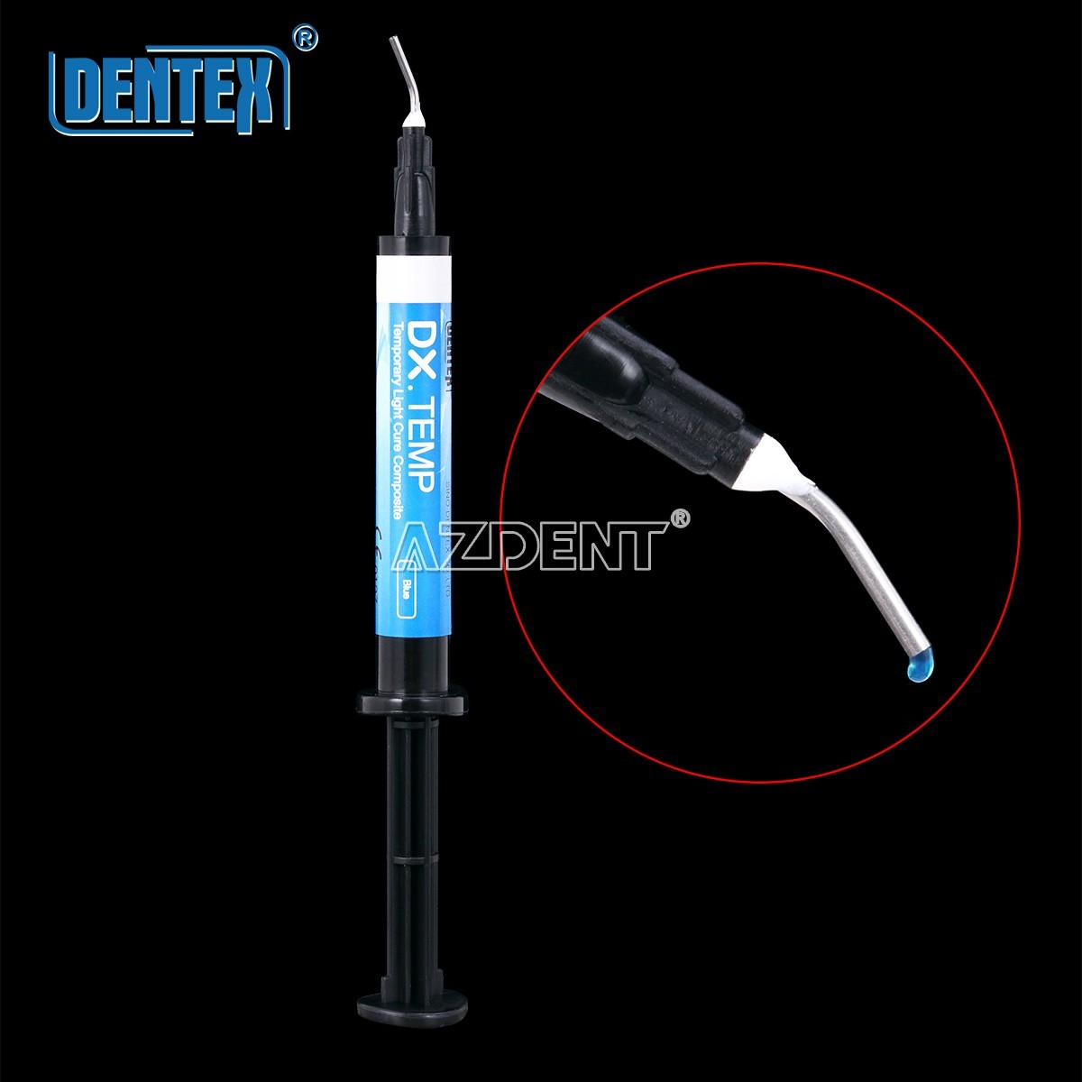 Dental Temp Flow Light Curing Temporary Filling Composite Material 2.5g
