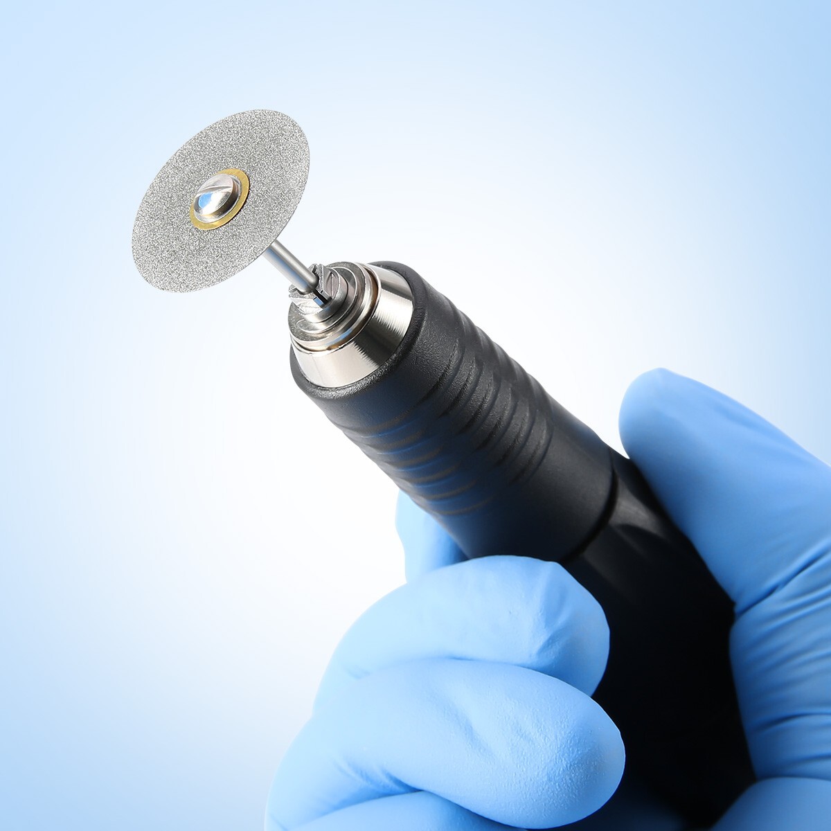 AZDENT Dental Lab Sintered Diamond Mounted Discs Bur HP Coarse Medium Fine