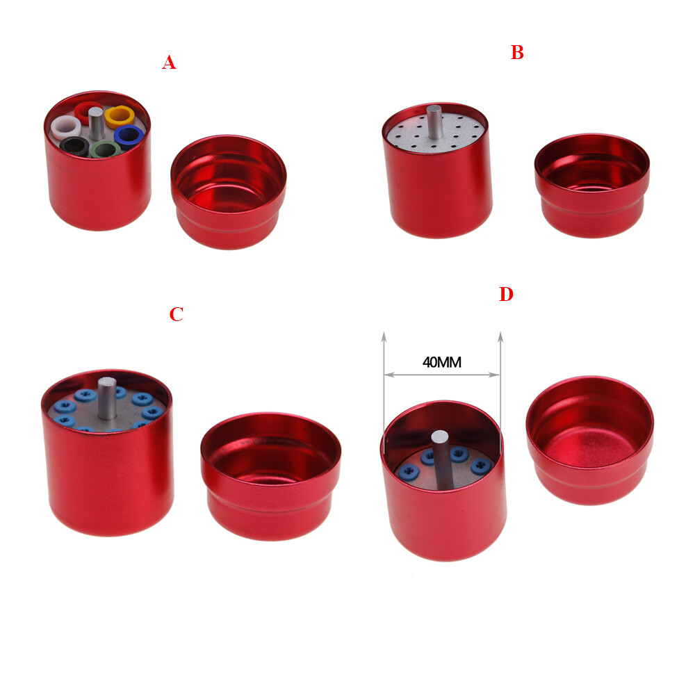 20/9/6 Holes Dental Diamond Burs Block Holder Sterilizing Disinfection Box MD