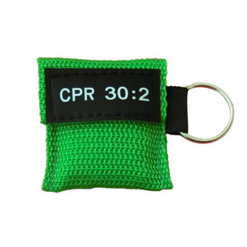 200 pcs Rescue CPR 30:2 Mask Keychain Keyring Face Shield First Aid Training