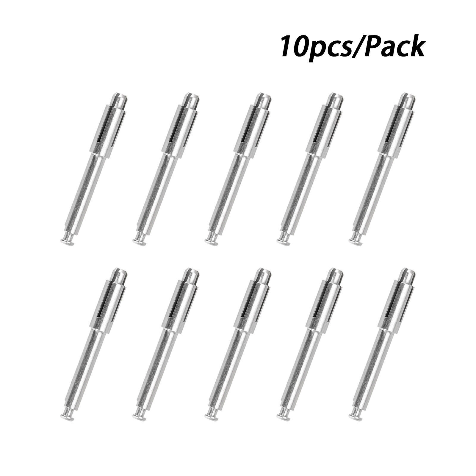 10pcs Dental Disc Mandrel fit Soflex For Sof-Lex Pop-On Polishing Discs