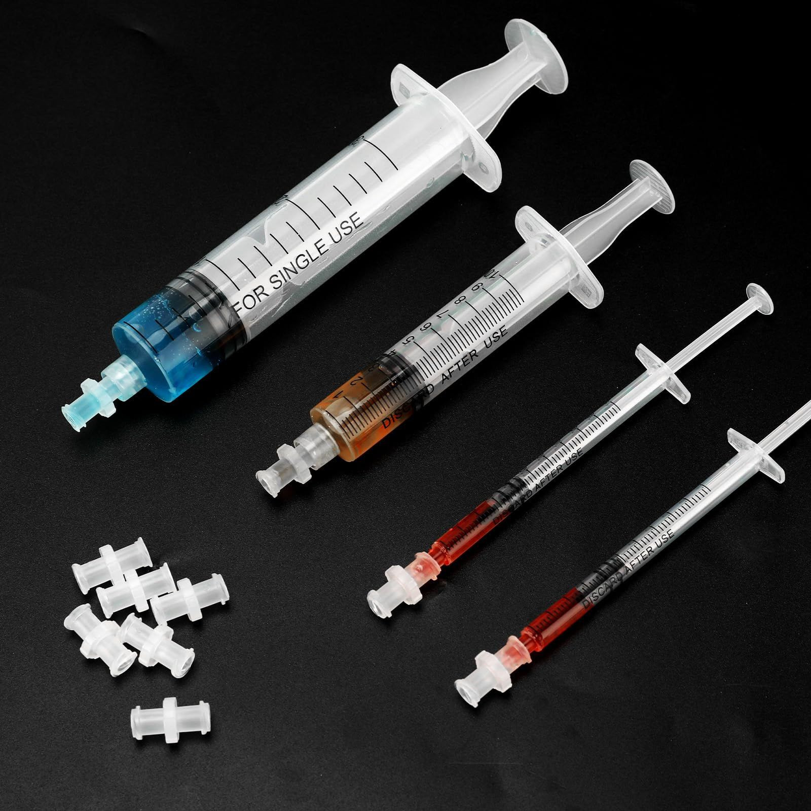 SANANTS Luer Lock Syringe Connector Adapter, Fluid Distribution White