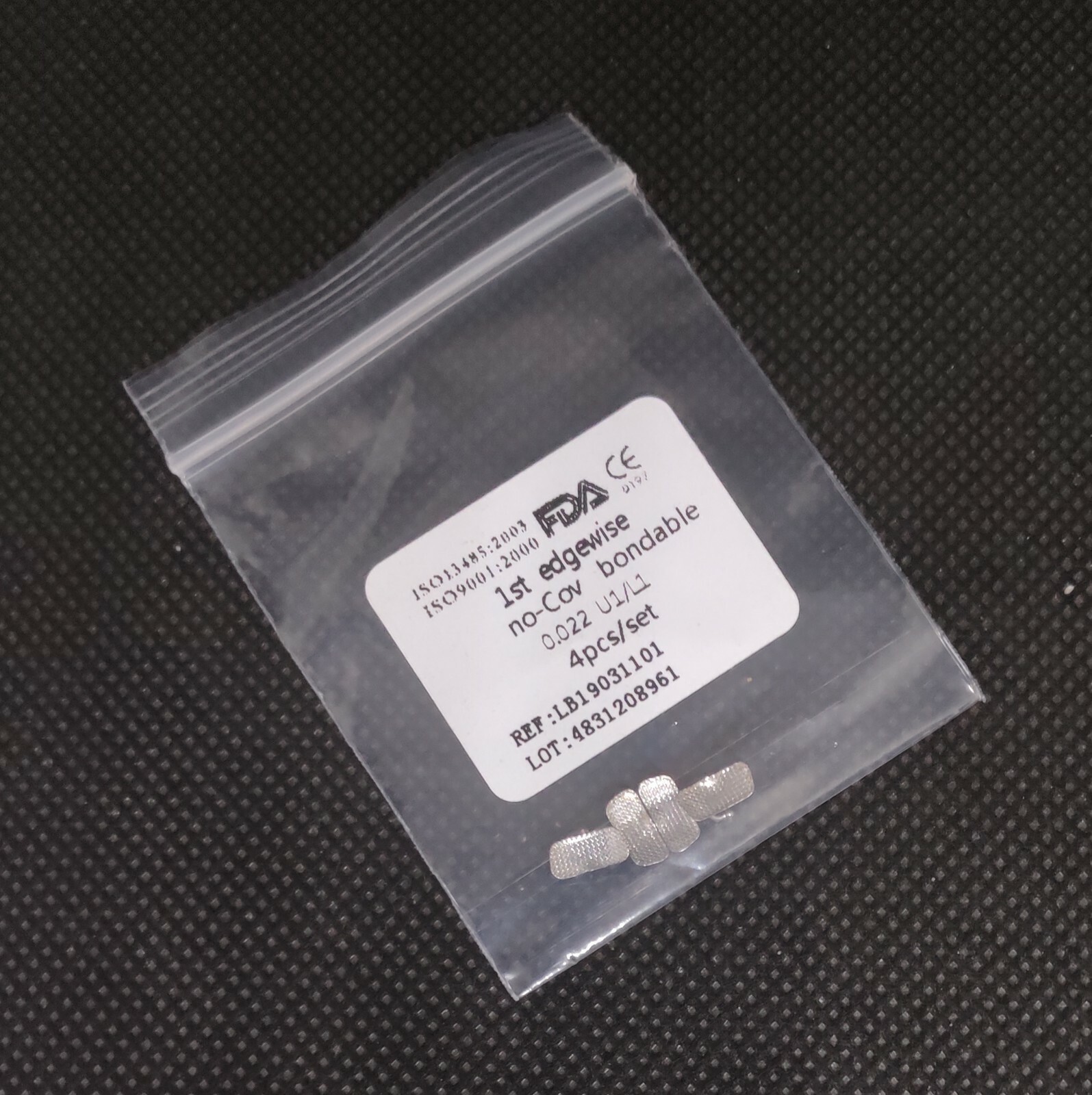 Dental Orthodontic Buccal Tube 1st Edgewise .022 Molar Bondable No-convertible