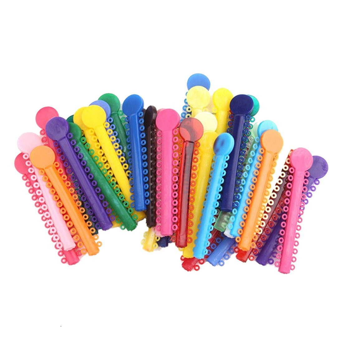 Orthodontic Ligature Ties Multi-Color Orthodontic Elastomeric O-Rings Braces …