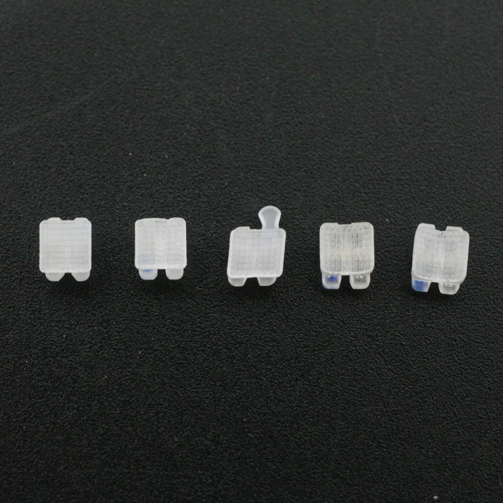 Dental Orthodontic Metal Slot Ceramic Brackets Braces 022 018 MBT Roth 3 Hook