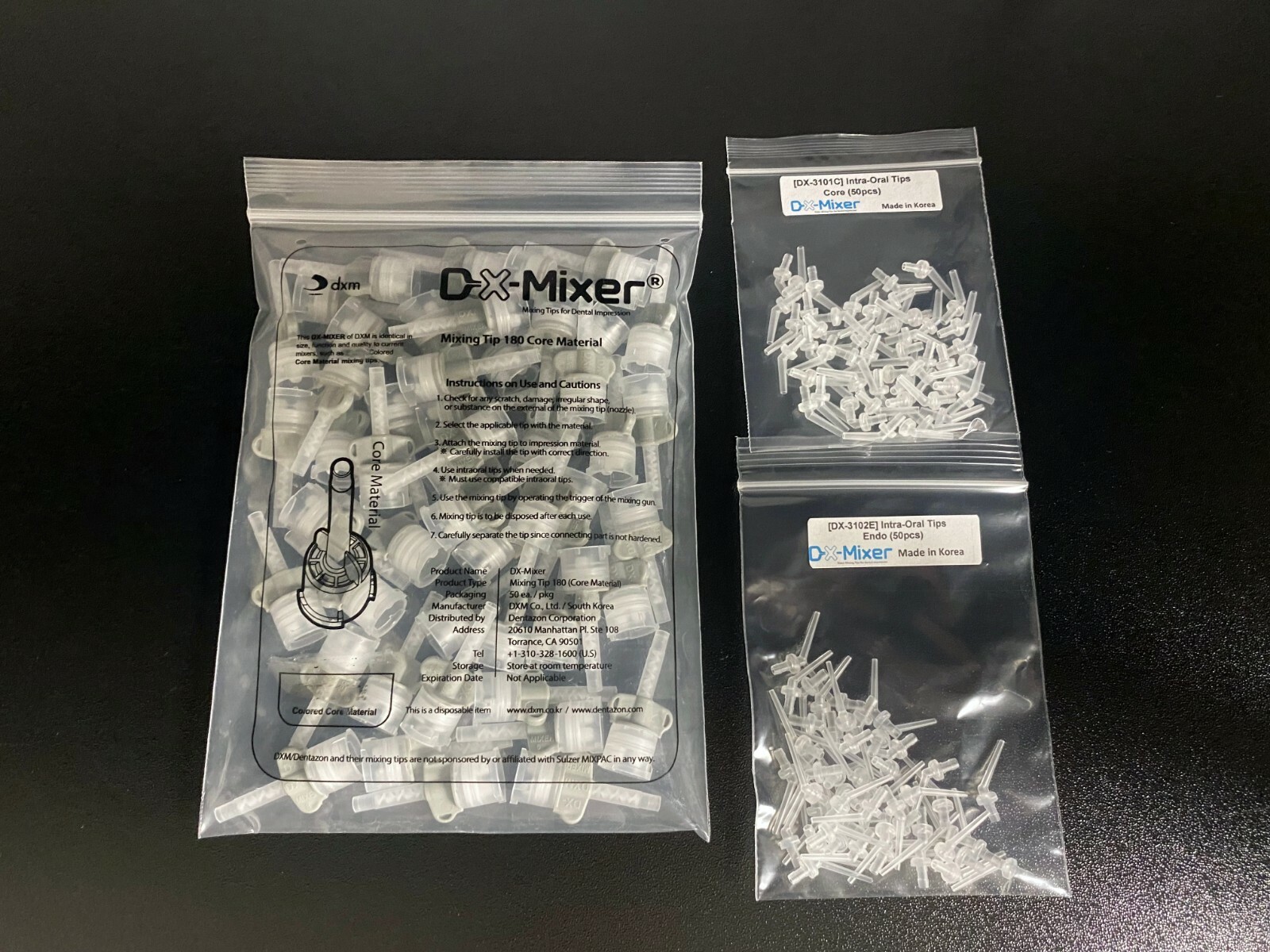 48 pcs Dental HP Mixing Tips Core Material + 50 intraoral tips- DX-Mixer®