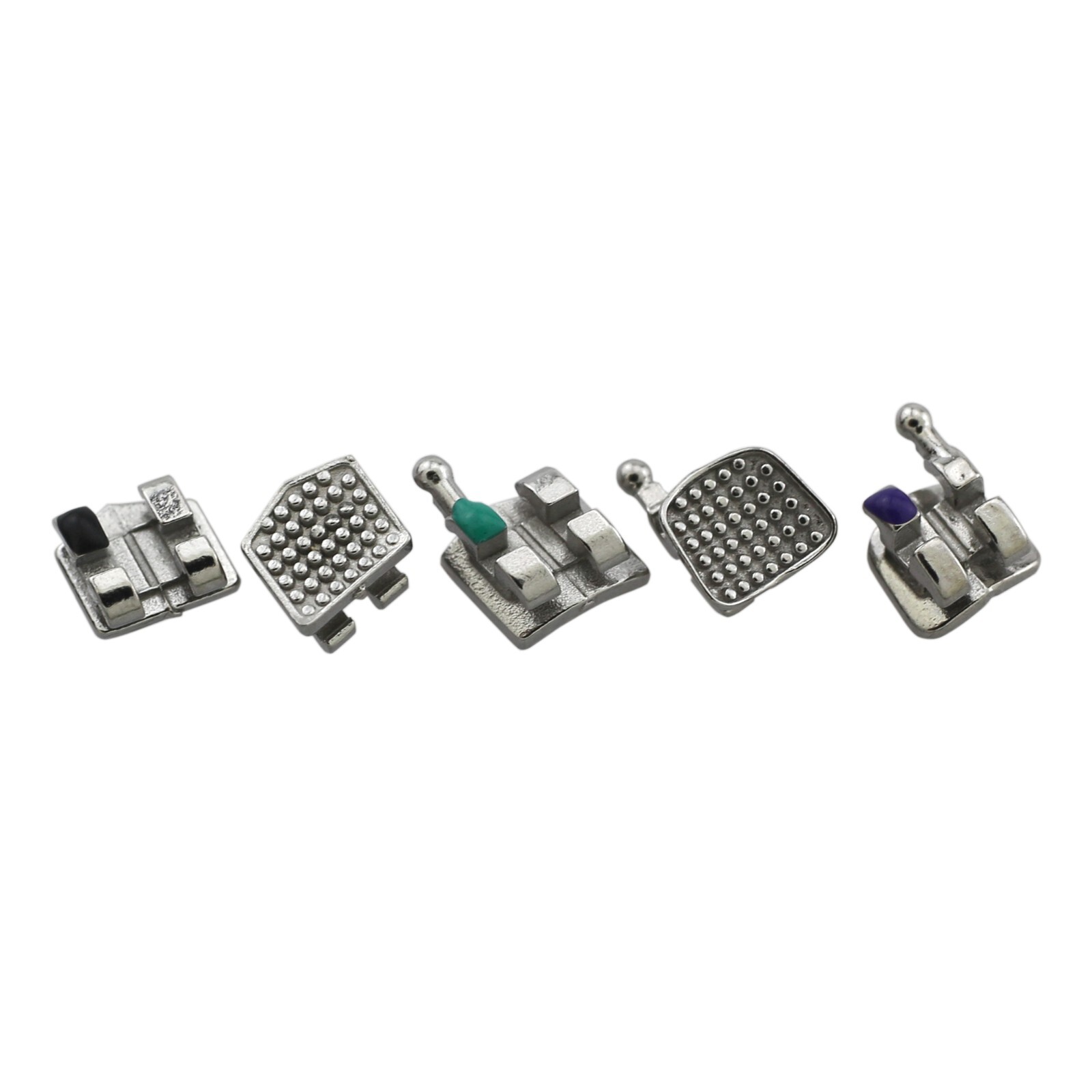 Dental Orthodontic Metal Brackets MIM Brace Mini MBT Roth 018 022 345 Empower AO