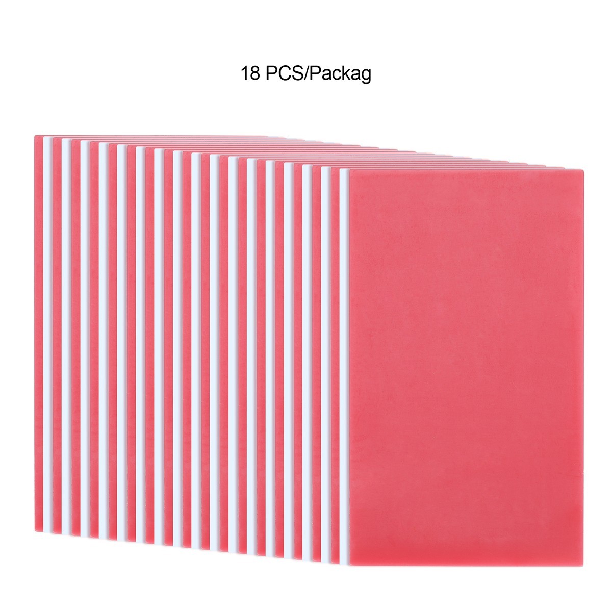 18 Sheets Dental Lab Base Plate Wax Molding Casting Wax Sheet Denture Material